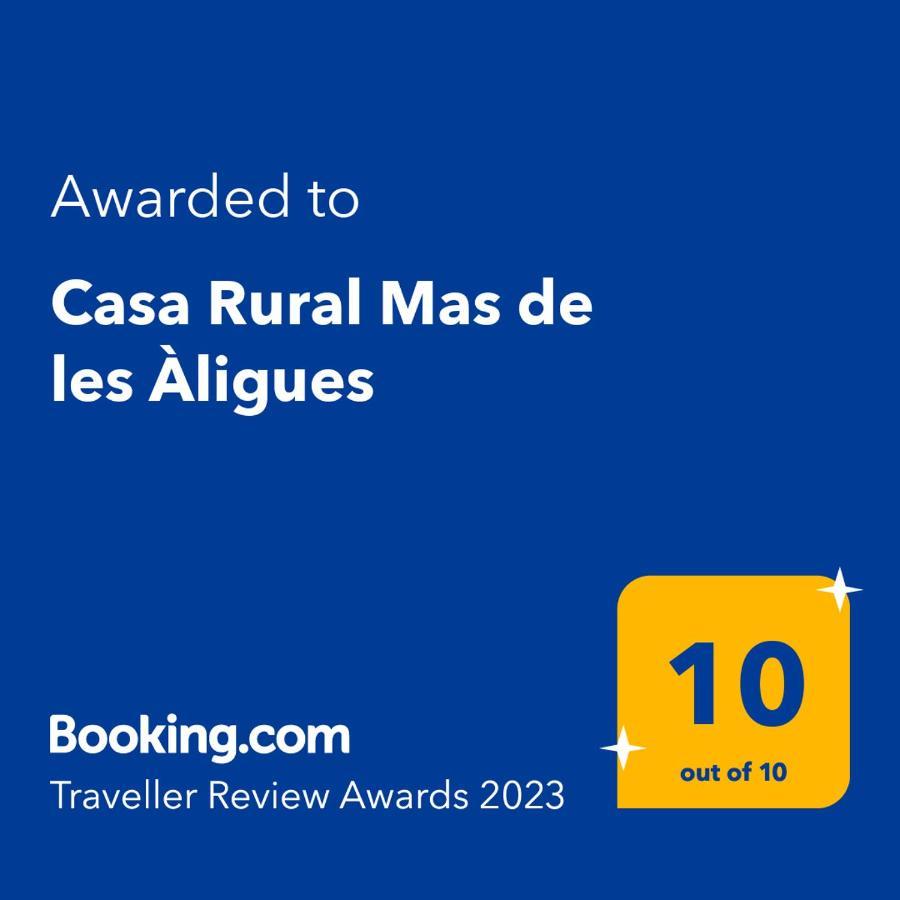 Casa Rural Mas De Les Aligues Мекіненса Екстер'єр фото